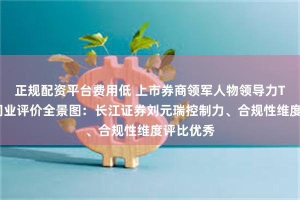 正规配资平台费用低 上市券商领军人物领导力TOP榜丨同业评价全景图：长江证券刘元瑞控制力、合规性维度评比优秀